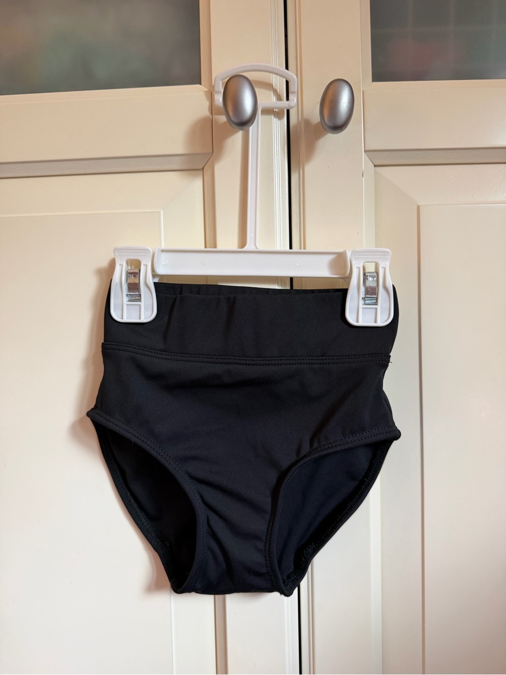 Tiger Friday High-Waist Black Dance Brief